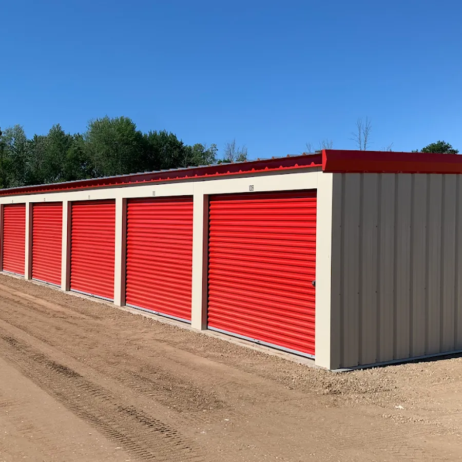 Drive-up storage units at My Storage Clare on E Maple Rd